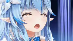 anime girl shocked by lightning