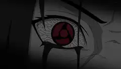 Sharingan eye close-up