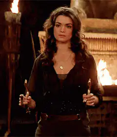 Buffy the Vampire Slayer sword stance