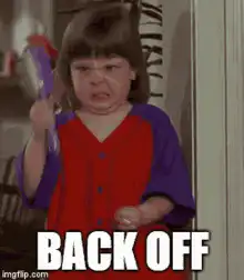 Angry Toddler With Gun Says Back Off