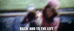 Back and to the left