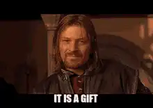 Boromir It Is A Gift