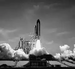 space shuttle launch