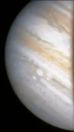 Jupiter's Great Red Spot and Moons