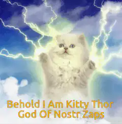 Kitty Thor God of Nostr Zaps