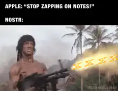 Apple Stop Zapping On Notes Nostr