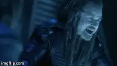 Chewbacca and Han Solo laughing