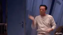 Ross Geller dancing