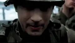 Private Ryan looking up