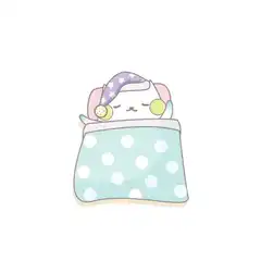 sleeping cat good night