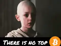 There is no top Bitcoin