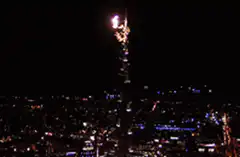 Tokyo Skytree fireworks display