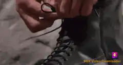 Arnold Schwarzenegger loads shotgun
