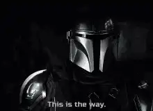 The Mandalorian This is the way