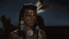 Tonto drinks from a horn