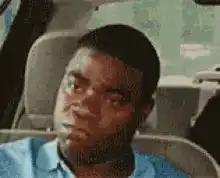 Tracy Morgan car reaction nope