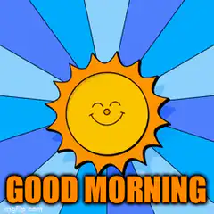 Smiling Sun Good Morning