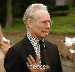 Older man says gross