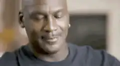 Michael Jordan skeptical look