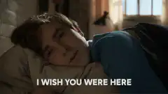 I wish you were here me too