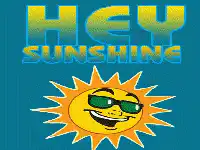 Hey Sunshine Smiling Sun GIF