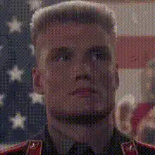 Ivan Drago enters the ring