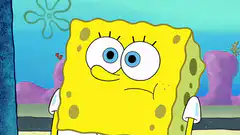 SpongeBob shrugging