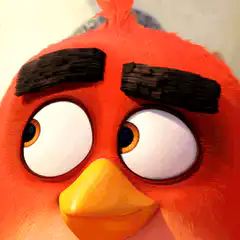 Angry Bird Red face expressions