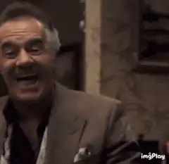 Tony Sirico laughing and pointing