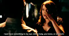 Emma Stone Something in My Eye