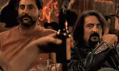 Ron Jeremy gets hit by a knife