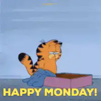 Garfield Happy Monday