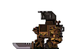 Mekton pilot enters mech