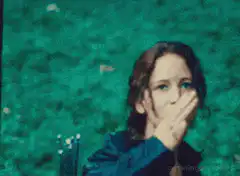 Katniss Everdeen three-finger salute