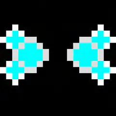 pixel art eyes blinking
