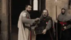 Monty Python Knight with Red Cross