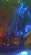Grinch dancing on stage