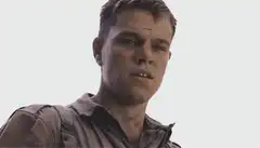 Matt Damon and Tom Sizemore staring
