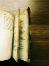 old book pages flipping