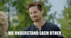 Man Smiling and Nodding We Understand Each Other