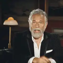 Mel Gibson points at camera