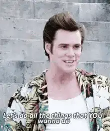 Jim Carrey as Elvis singing