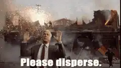 Please Disperse Nothing to See Here