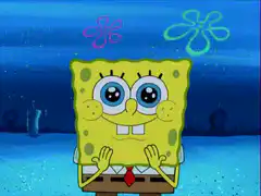 SpongeBob's face melting