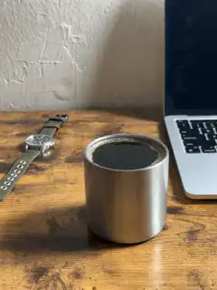 coffee cup on wooden desk