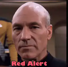 Captain Picard Red Alert