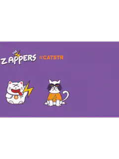 Zappers Catstr Lucky Cat Animation