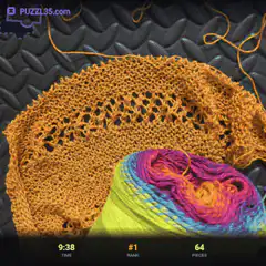 Knitting puzzle game screenshot