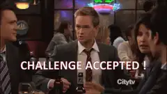 Challenge Accepted Barney Stinson