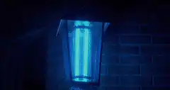 bug zapper lamp sparks